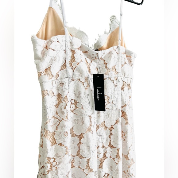 Lulus Divine Lover White Lace Bodycon Midi Dress - Picture 8 of 8